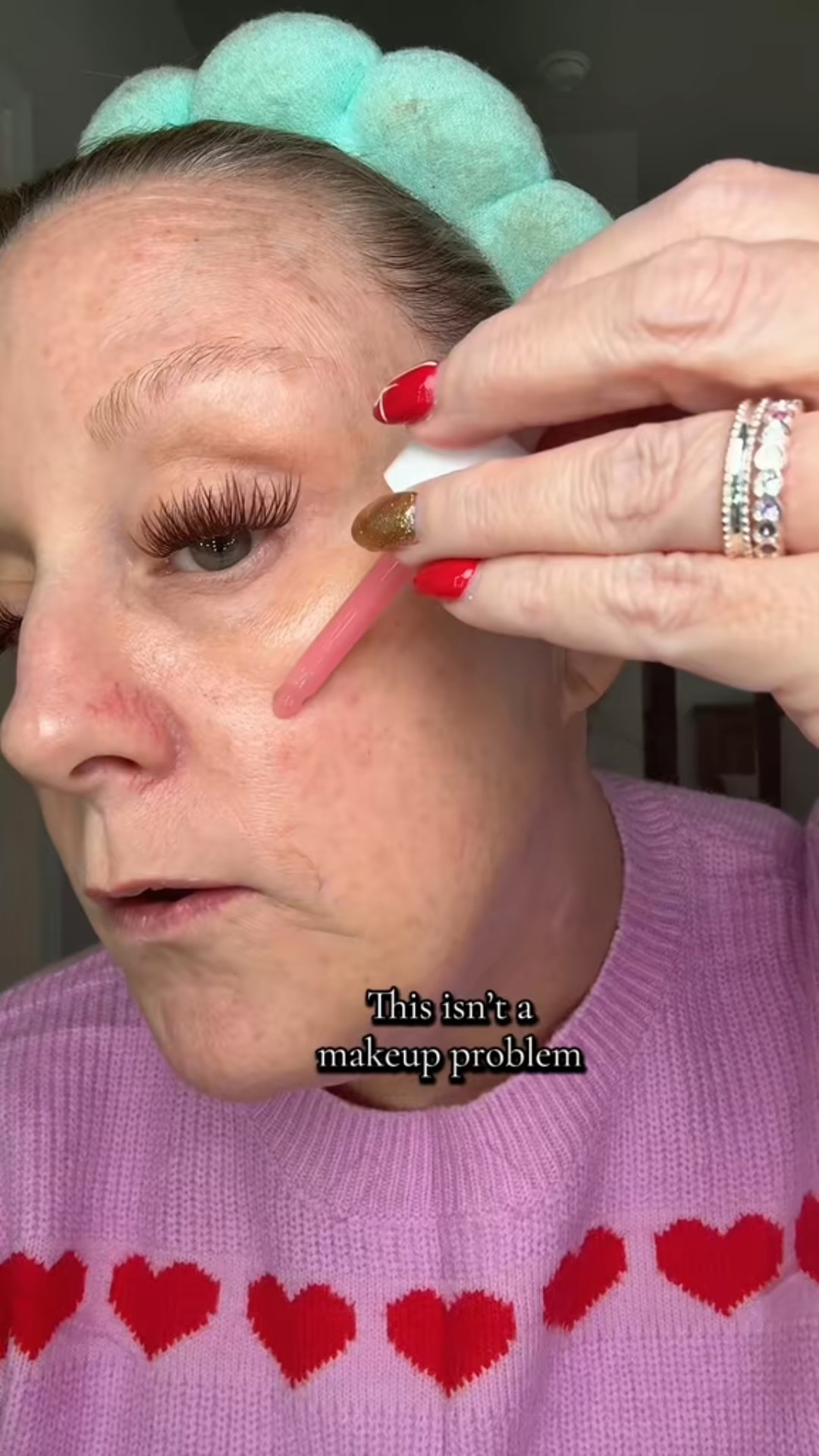 When makeup stops sitting right, I stop adding more of it.
Calm skin first. Everything else follows. 

#LTKBeauty #LTKselfcare #LTKOver40
