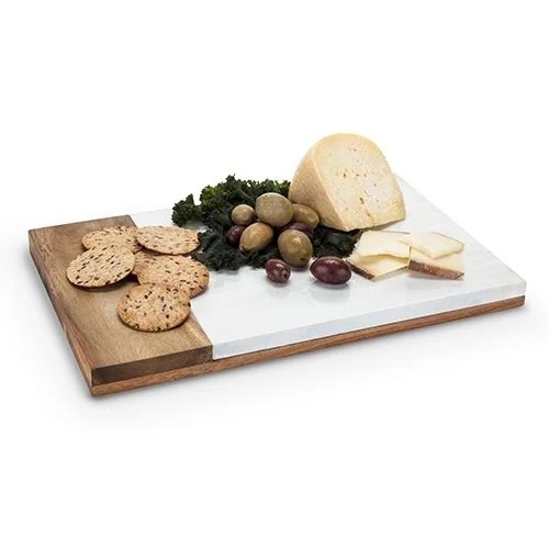 Country Cottage: Marble & Wood Cheese Board | Bed Bath & Beyond