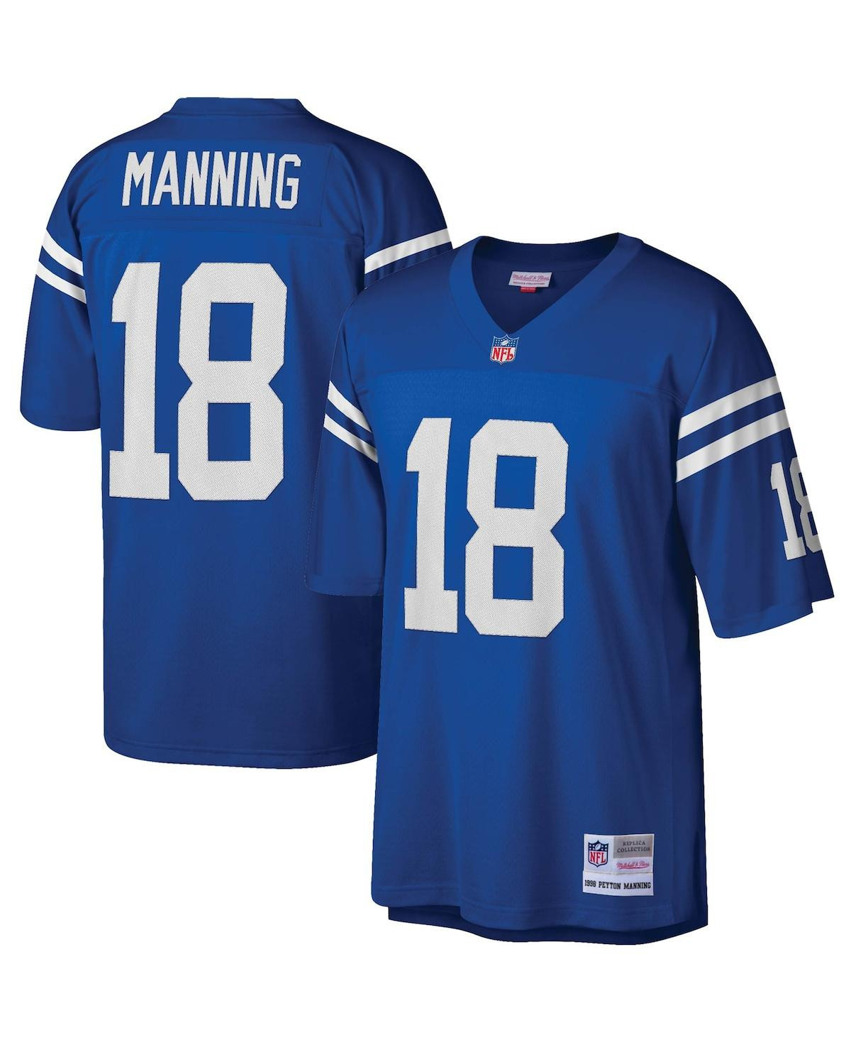 Men's Peyton Manning Royal Indianapolis Colts Legacy Replica Jersey - Royal | Macy's