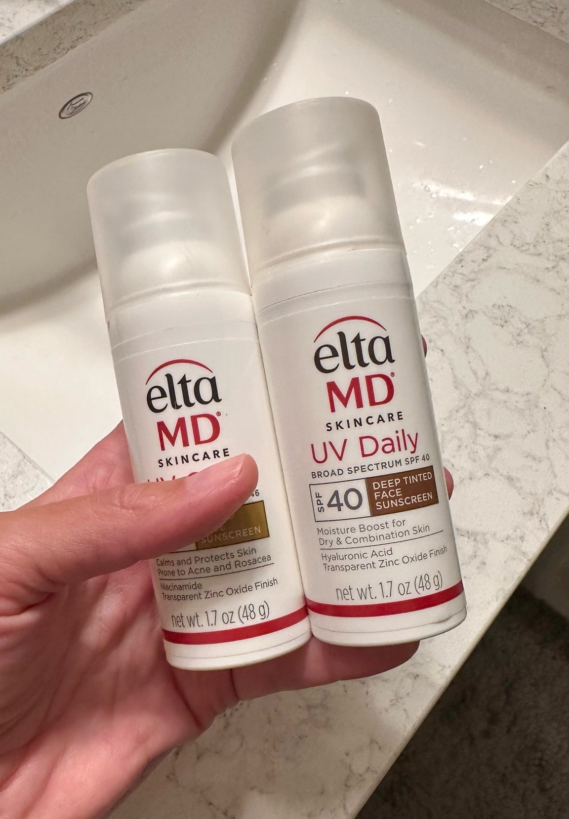 My daily tinted sunscreen I use as moisturizer and mix with a drop of foundation. I use both the regular tinted and the dark tinted and blend them depending on how pale or tan I am throughout the year to get the perfect color match. I use this for the beach as well. I’ve been using this for probably 5 years now! it also comes un tinted if you just want a plain sunscreen. ￼

Beauty
Amazon prime
Vacation
Makeup
Cosmetics
Skincare