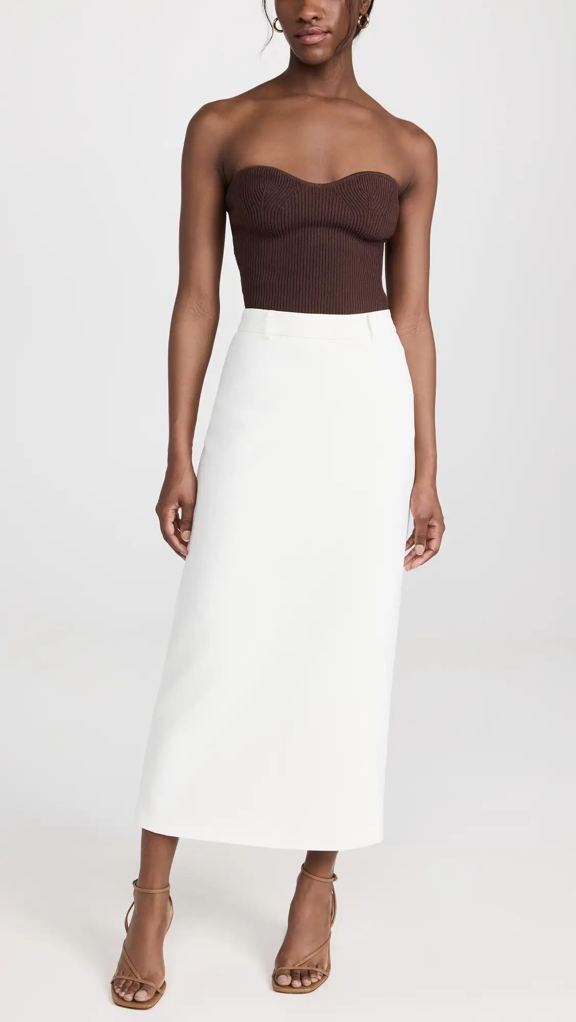Nia White Maxi Skirt | Shopbop