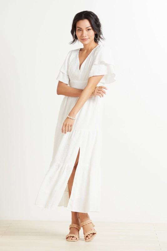 LINE AND DOT Skylar Midi Dress | EVEREVE | Evereve