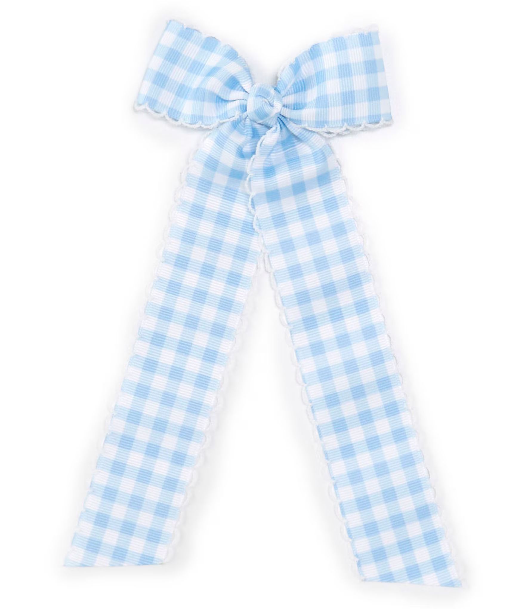 x The Broke Brooke Girls Gingham Hair Bow | Dillard's