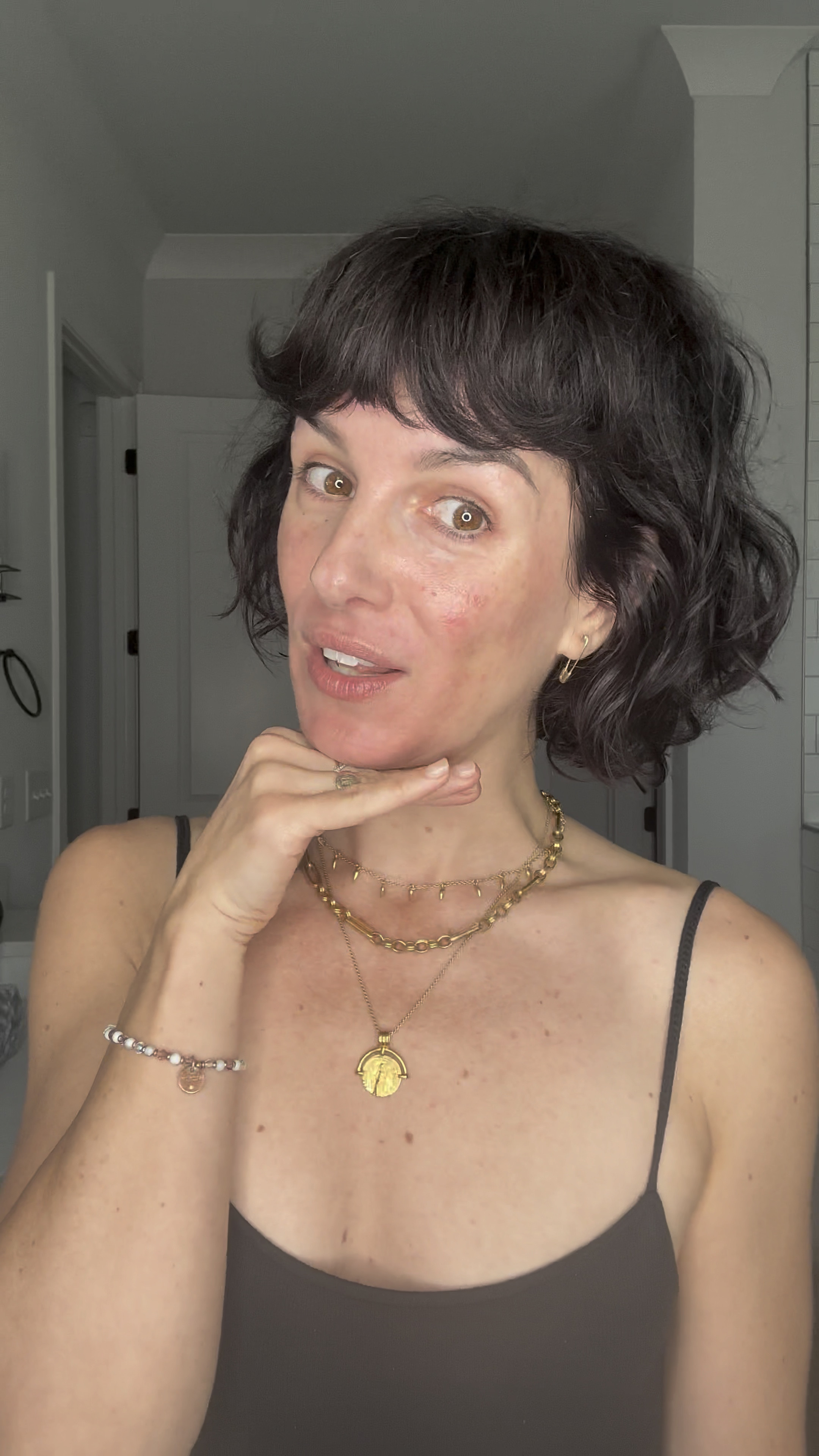 Rosacea/redness ladies, where you at?! Watch my complexion change in seconds thanks to one product and nope, it ain’t makeup! This is an absolute essential in my daily routine that boosts my confidence and calms my skin so I can proudly walk out the door with no makeup at all! 

I always wear my tinted SPF on top for sun protection and a bit of added coverage and glow!

#LTKbeauty
