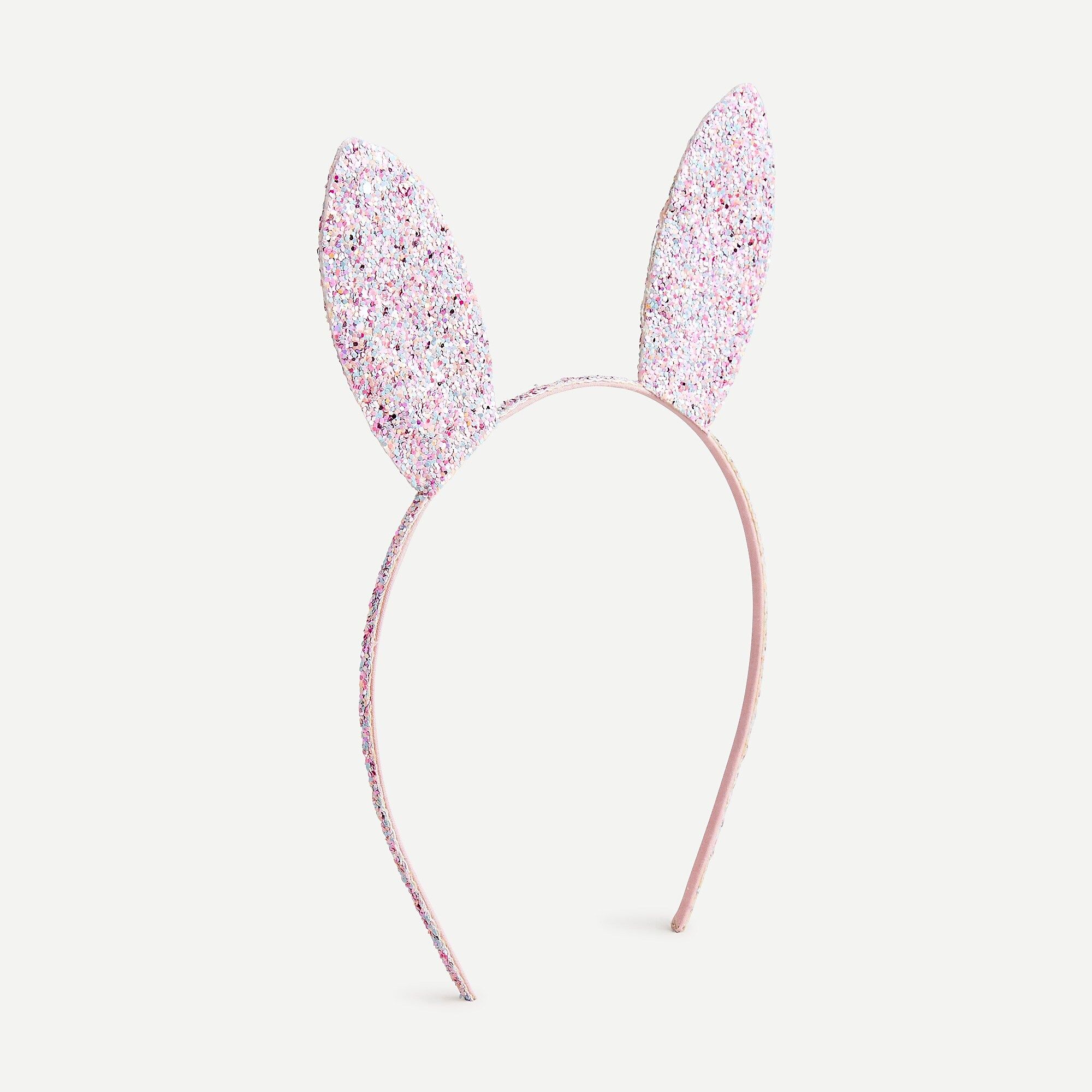Girls' glitter bunny ear headband | J.Crew US