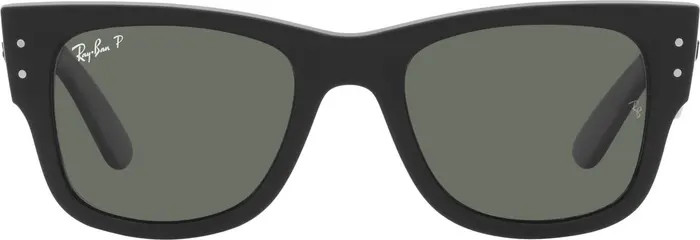 Mega Wayfarer 51mm Polarized Sunglasses | Nordstrom