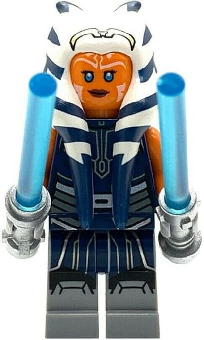 LEGO Star Wars: Ahsoka Tano with Dual Lightsabers (Dark Blue Jumpsuit) | Amazon (US)