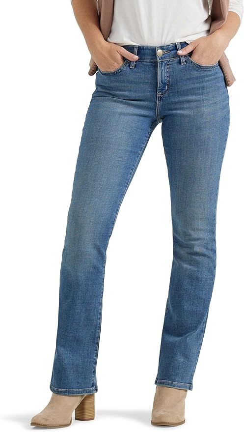 Lee Women's Ultra Lux Comfort with Flex Motion Bootcut Jean | Amazon (US)