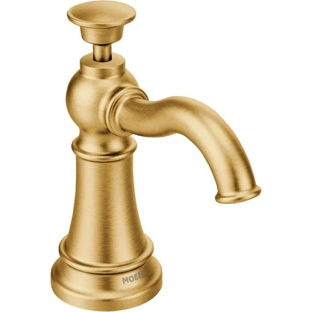 Moen S3945 Traditional Deck Mounted Soap Dispenser - Gold - Walmart.com | Walmart (US)