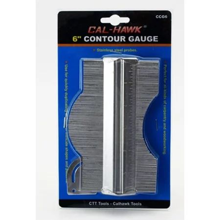 Cal Hawk Tools 6"" Contour Gauge | Walmart (US)