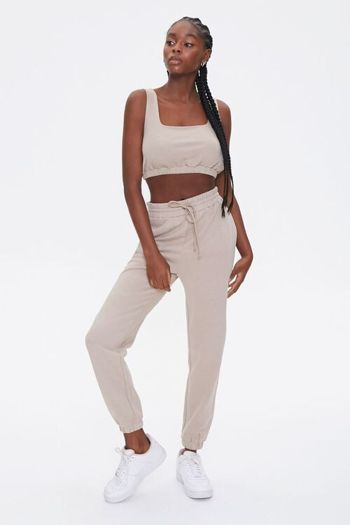 French Terry Drawstring Joggers | Forever 21 (US)