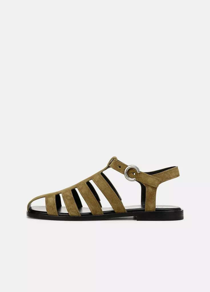 Melina Suede Fisherman Sandal | Vince LLC