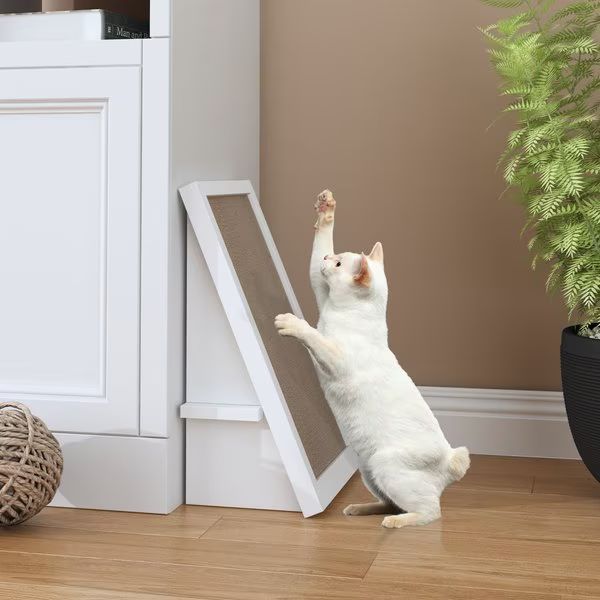 Way Basics zBoard Paperboard Incline Scratcher Cat Toy | Chewy.com