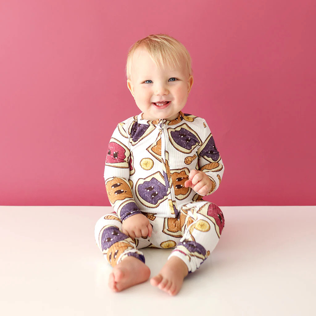 PB&J White Baby Convertible Sleeper | Peanut Butter Jelly Time | Posh Peanut