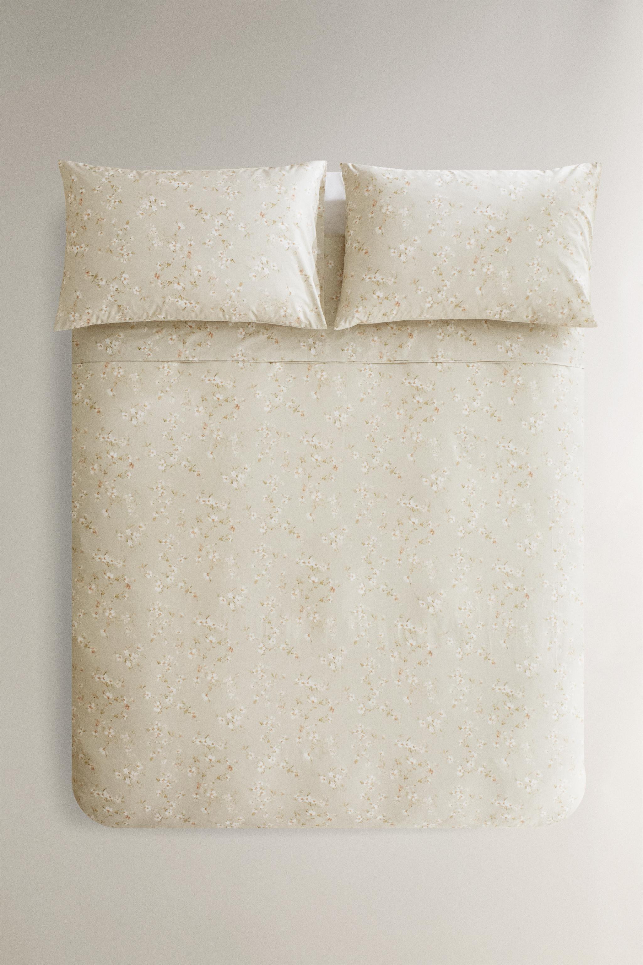 FLORAL PRINT DUVET COVER | Zara US