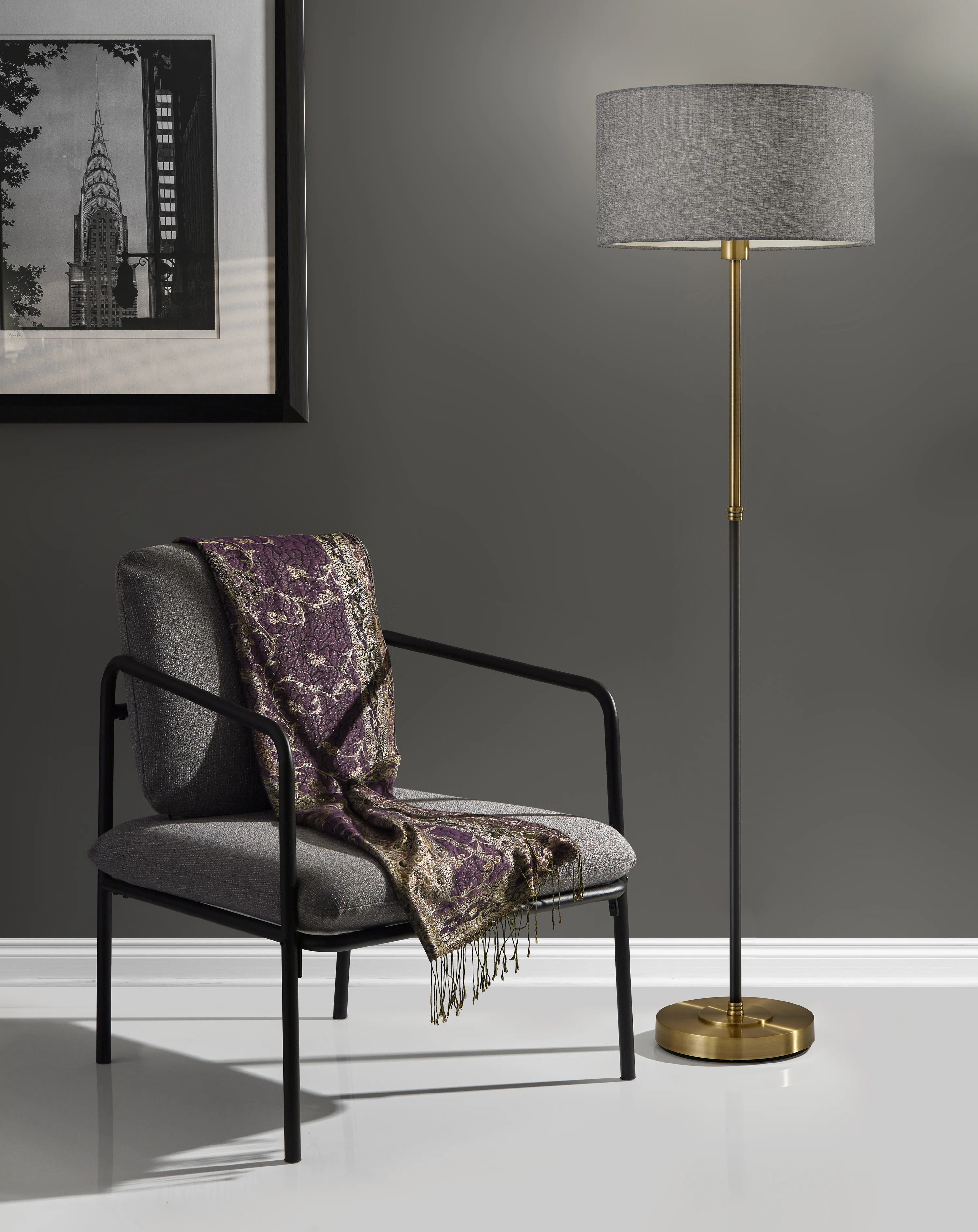 Necmiye 59'' Traditional Floor Lamp | Wayfair North America
