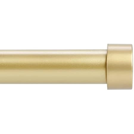 Umbra Cappa Curtain Rod – 1-Inch Drapery Rod Extends from 36 to 66 Inches, Includes 2 Matching Finia | Amazon (US)