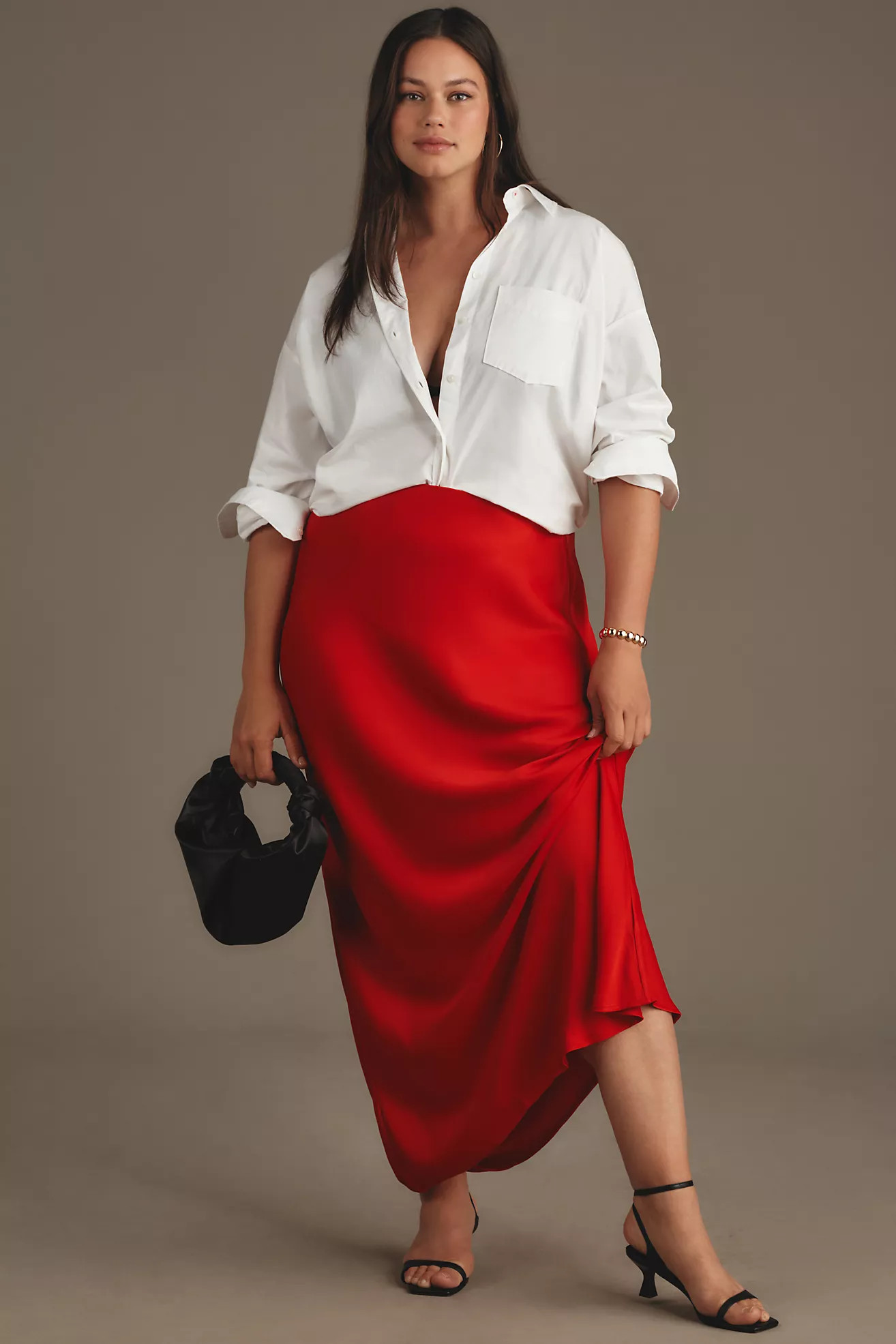 The Tilda Maxi Slip Skirt | Anthropologie (US)
