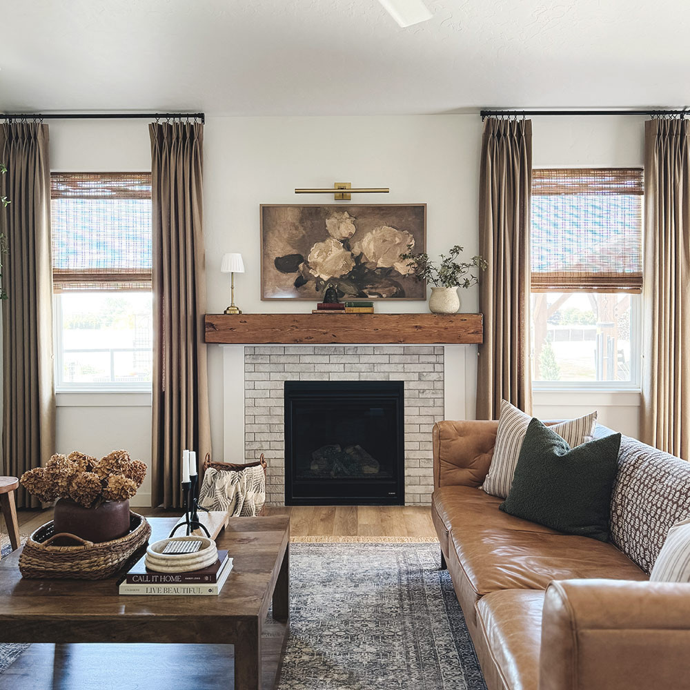 Cross Linen Texture Curtains | Curtarra