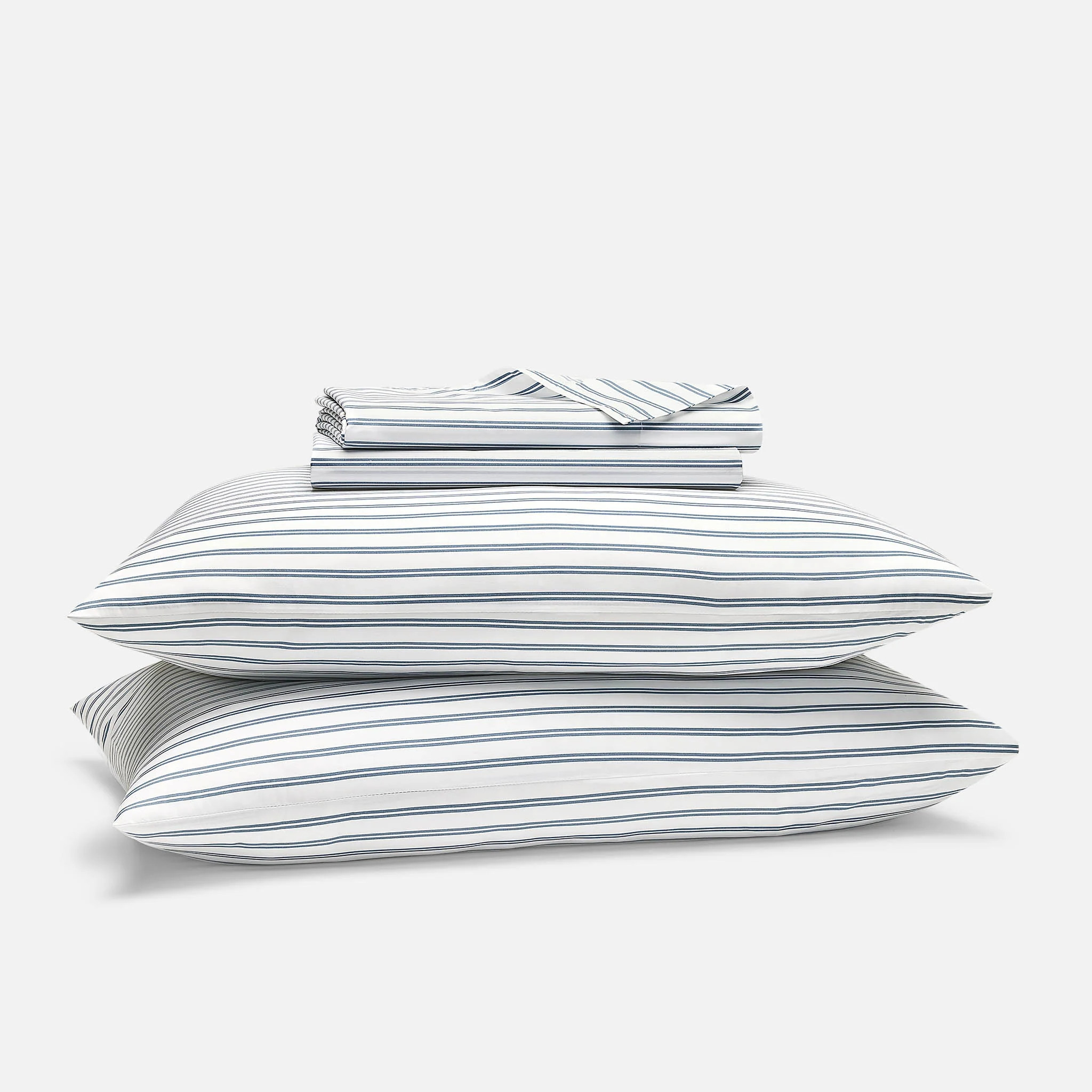 Brooklinen Classic Percale Core Sheet Set - Storm size Full | Brooklinen