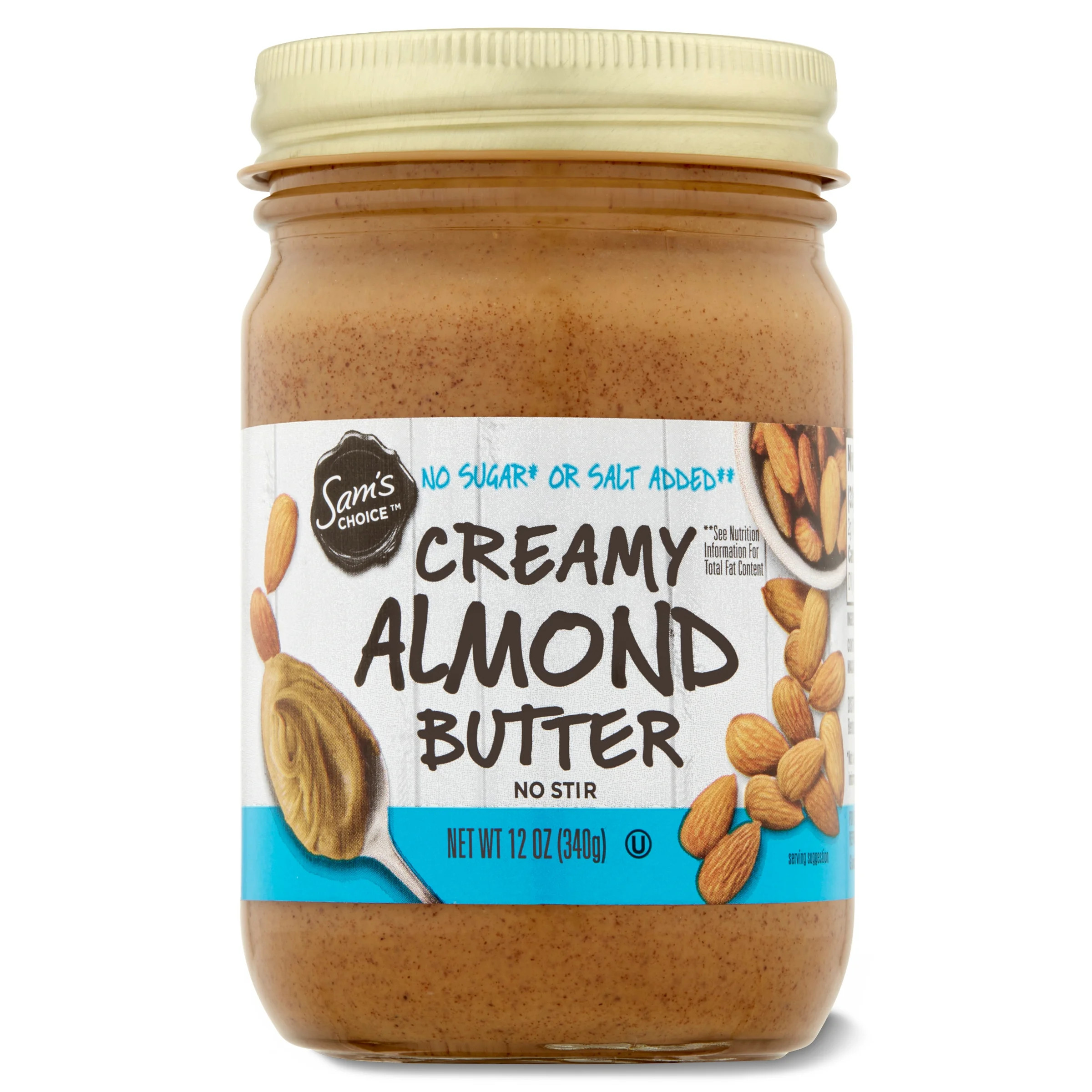 Sam's Choice Creamy Almond Butter, 12 oz | Walmart (US)