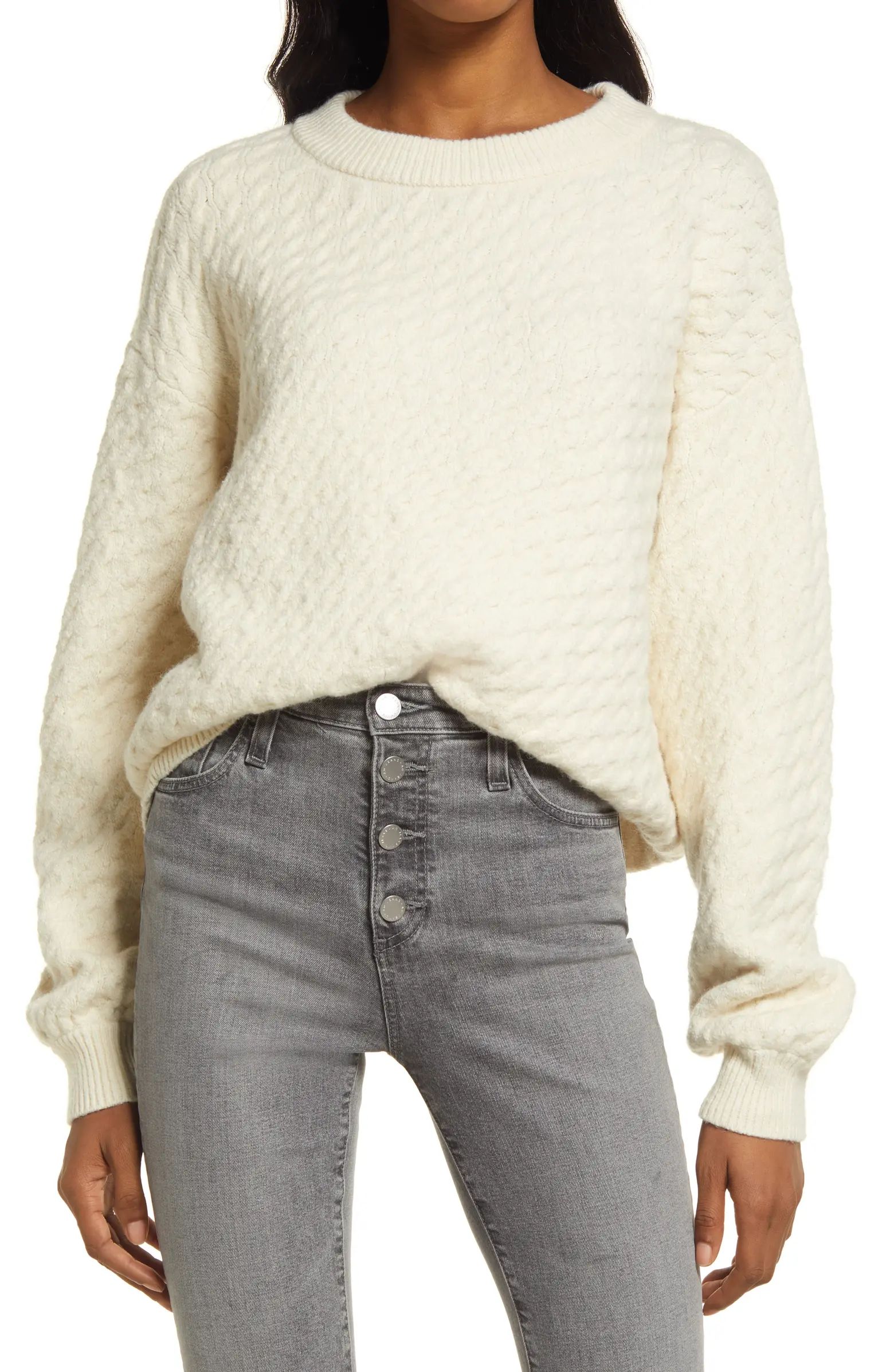 Cable Knit Sweater | Nordstrom