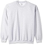 Gildan Men's Fleece Crewneck Sweatshirt, ash X-Large | Amazon (US)