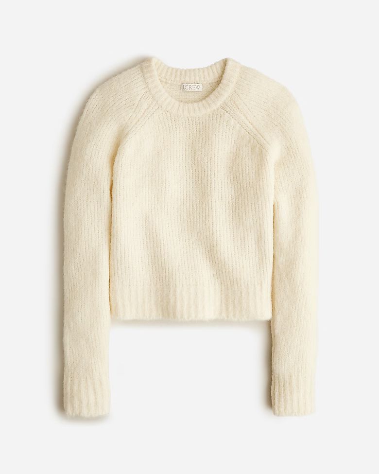 Crewneck sweater in brushed Italian yarn | J.Crew US
