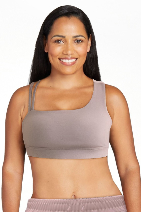 Avia Women's and Women’s Plus SoftSculpt One Shoulder Sports Bra, Sizes XS-4X | Walmart (US)