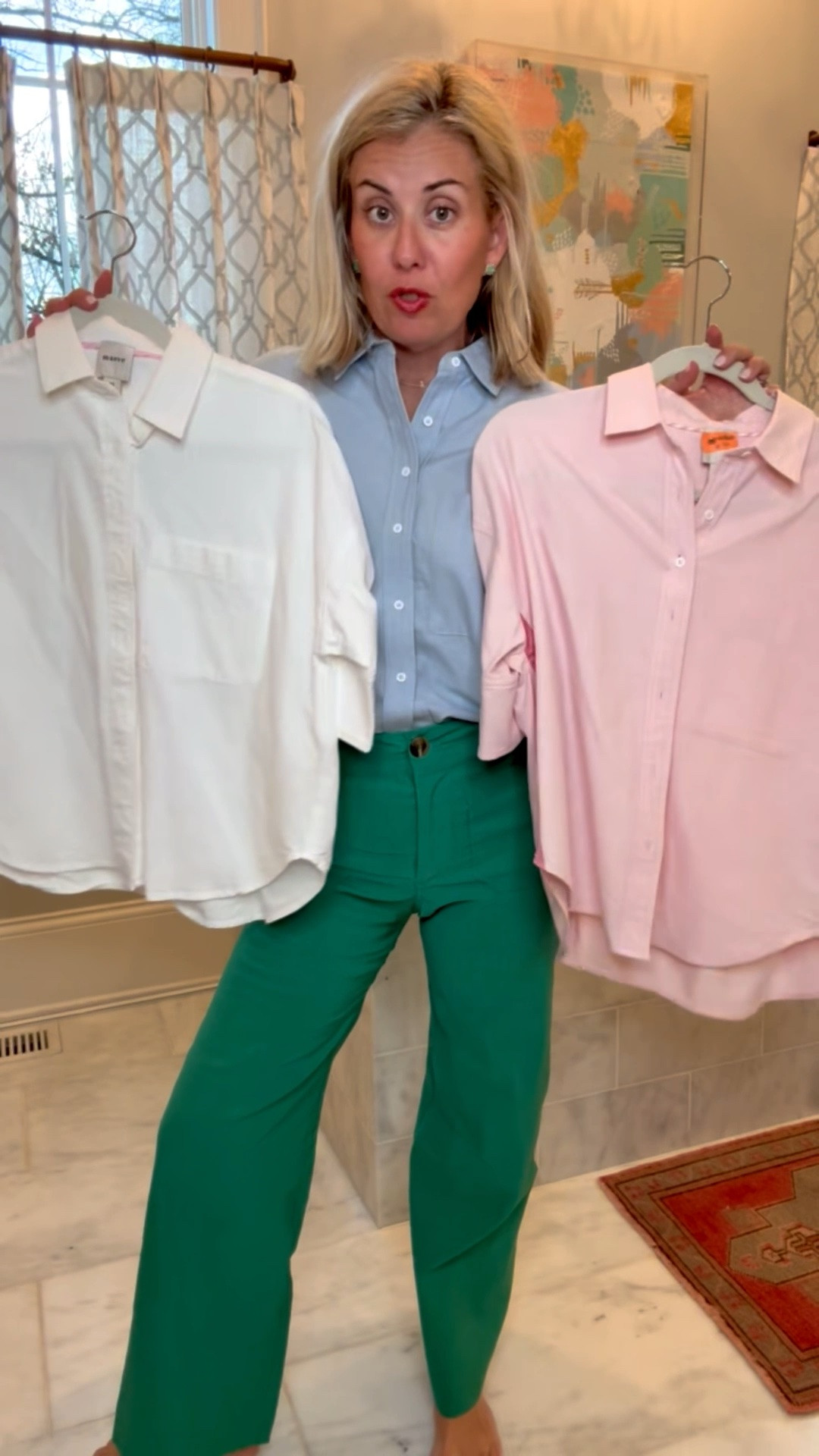 The two most worn items in my closet…the Colettes & the Mable blouse. Truly two closet staples that you will wear over and over & year after year. I wear a 26 in the Colettes and XS in the blouse. 


*Use my code CATHERINE20 for 20% off Orders of $100+ at Anthropologie

#LTKdayinmylife #LTKmomlife #LTKstorytime