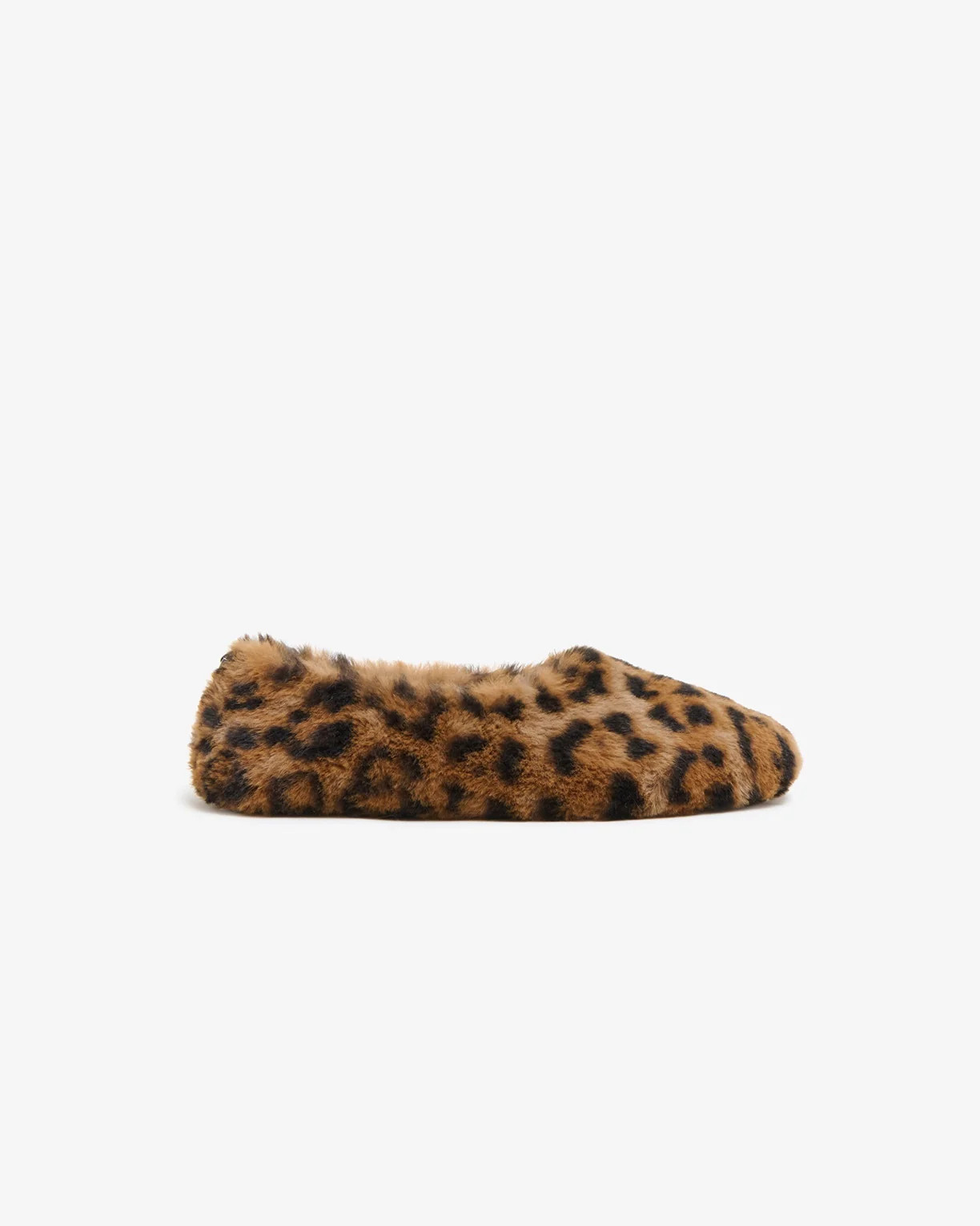 Magda Leopard Flat Slipper | Apparis