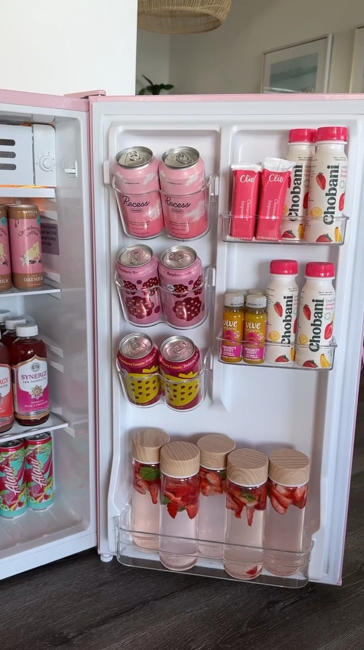 Pink drink mini fridge!

Restock, fridge restock, mini fridge restock, pink drinks, pink, pink aesthetic, mini fridge, retro mini fridge, pink Frigidaire, glass water bottles, healthy drinks, energy drinks, aesthetic fridge, fridge aesthetic, girly, office fridge, work fridge, flavored water, Alani, poppi, kombucha, fridge inspo, fridge ideas, girly home, pink home, amazon, amazon furniture, amazon finds, amazon must haves, dorm, dorm fridge

#LTKSeasonal #LTKVideo #LTKHome