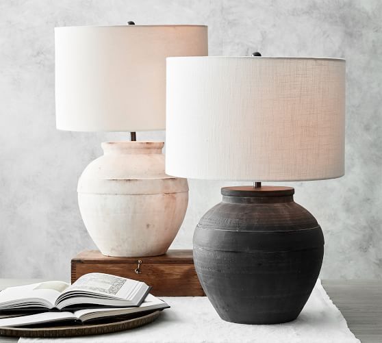 Faris Ceramic Table Lamp | Pottery Barn (US)