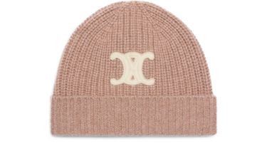 Triomphe cloche bucket hat in seamless cashmere - CELINE | 24S US