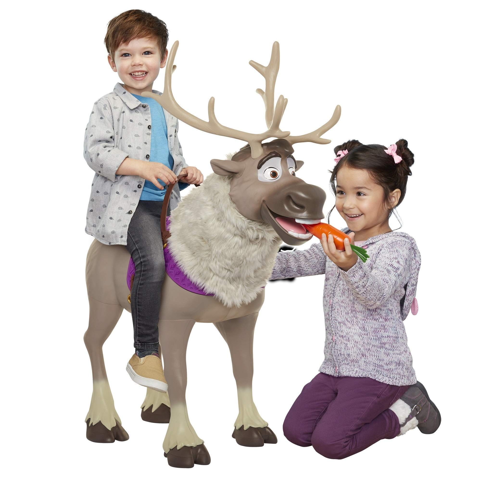 Sven Reindeer Frozen 2 My Size Playdate Sven with Sounds | Amazon (US)