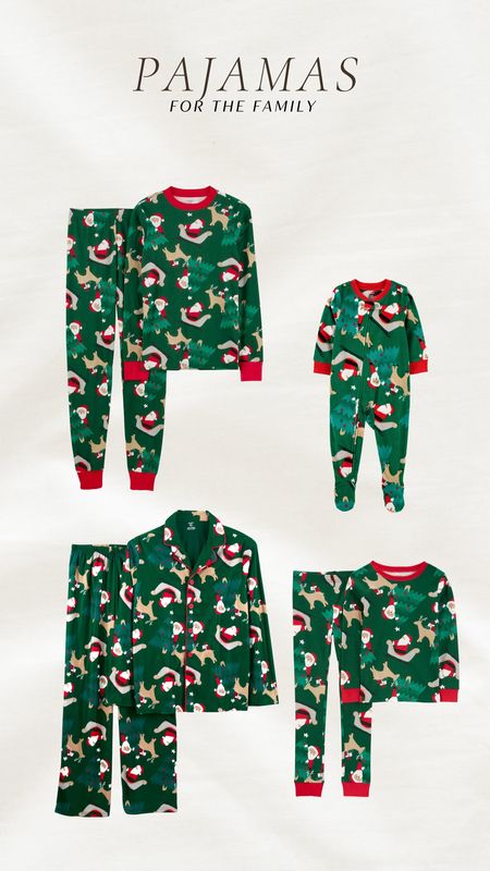 Matching pajamas, family pajamas, holiday pajamas 

#LTKSeasonal #LTKfamily #LTKHoliday