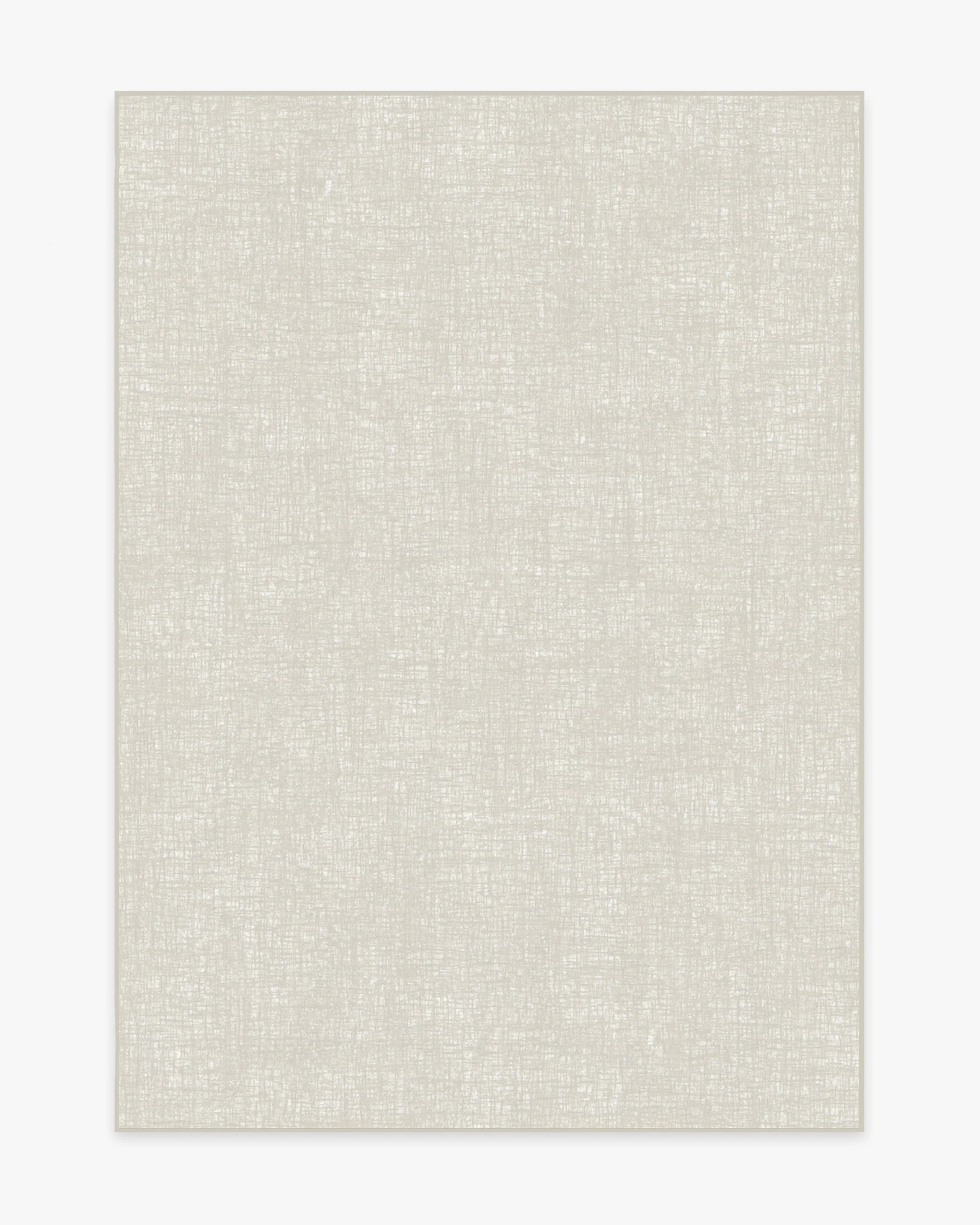 Crosshatch Beige Ivory Tufted Rug | Ruggable | Ruggable