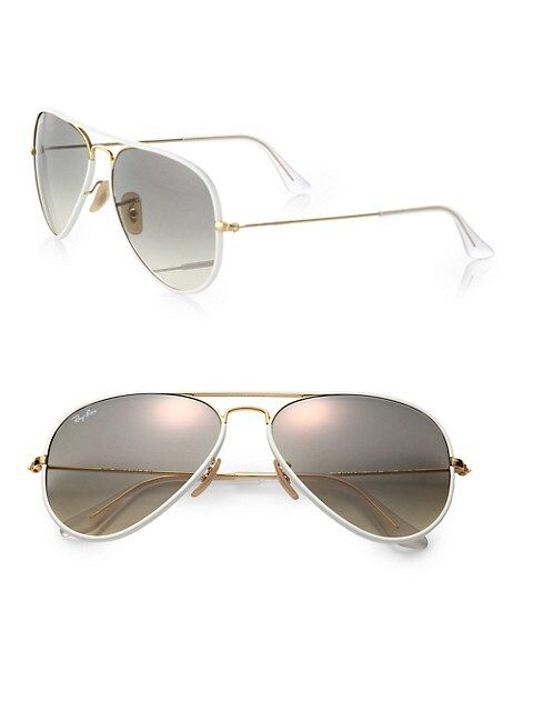 RB3025 58MM Aviator Sunglasses | Saks Fifth Avenue