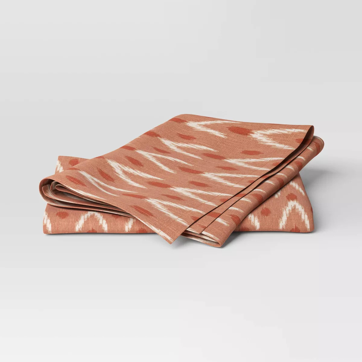 Geometric Print Cloth Napkin Rust Orange - Threshold™ | Target
