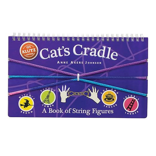 Cat's Cradle (Klutz Activity Kit) 9.44" Length x 0.5" Width x 5.75" Height      Paperback – May... | Amazon (US)