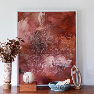 Mulberry Jam Canvas Wall Art | Lindsay Letters, LLC