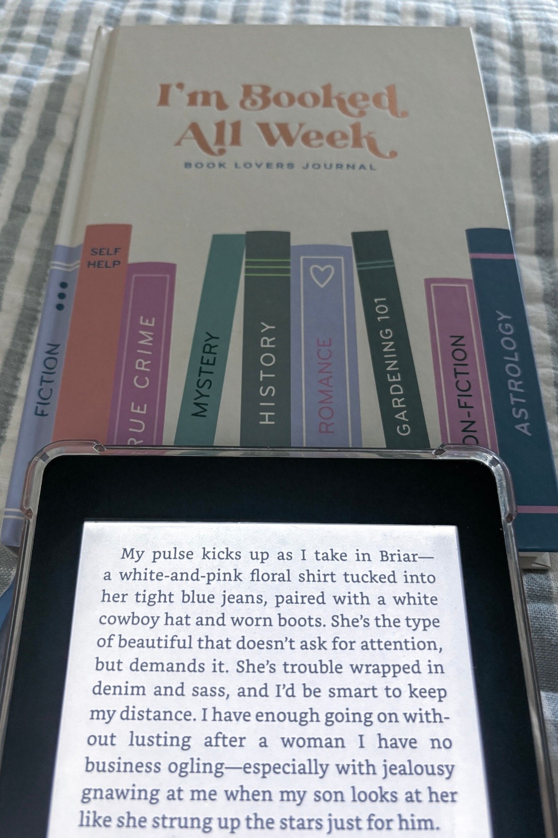 Currently getting lost in an age-gap, brother’s best friend, small town cowboy romance & tracking moments in my journal. Links below if you feel like getting wrangled 🤓

#LTKFindsUnder100 #LTKHome #LTKFindsUnder50