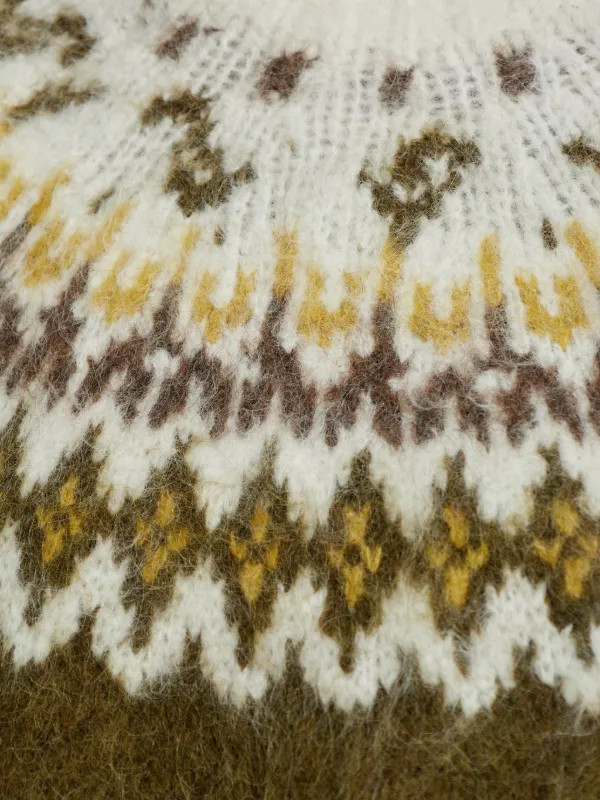 Rag & Bone Patterned roll-neck Knitwear | Green | FARFETCH IE | Farfetch Global
