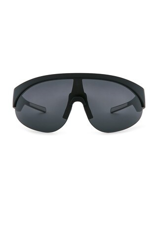 Moncler Myrr Oval Sunglasses in Black | FWRD 