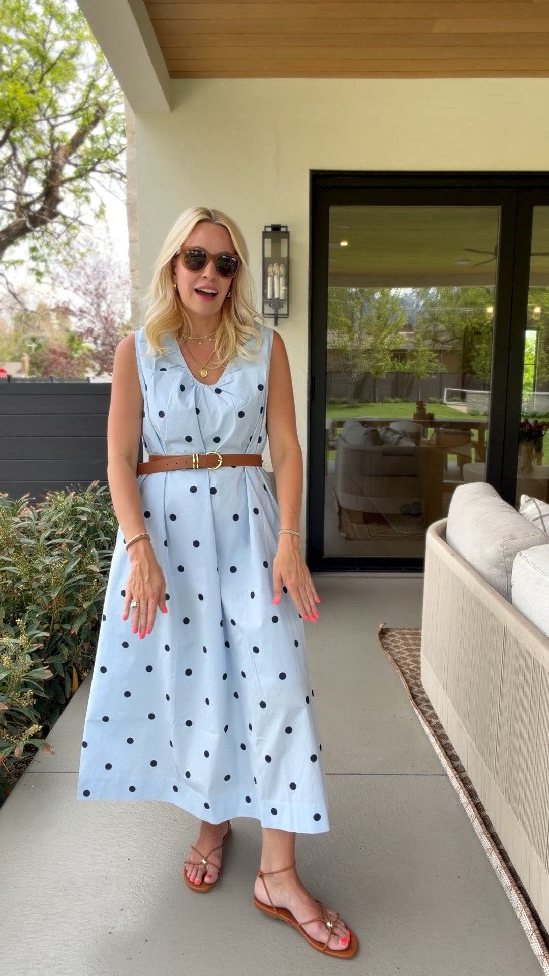 This dress is perfect! I’m 5’5 for reference wearing a size M

#LTKootd #LTKgrwm #LTKmomlife