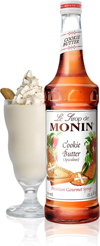 Monin - Cookie Butter Syrup, Great for Coffees, Lattes, and Mochas, Gluten-Free, Vegan, Non-GMO (... | Amazon (US)