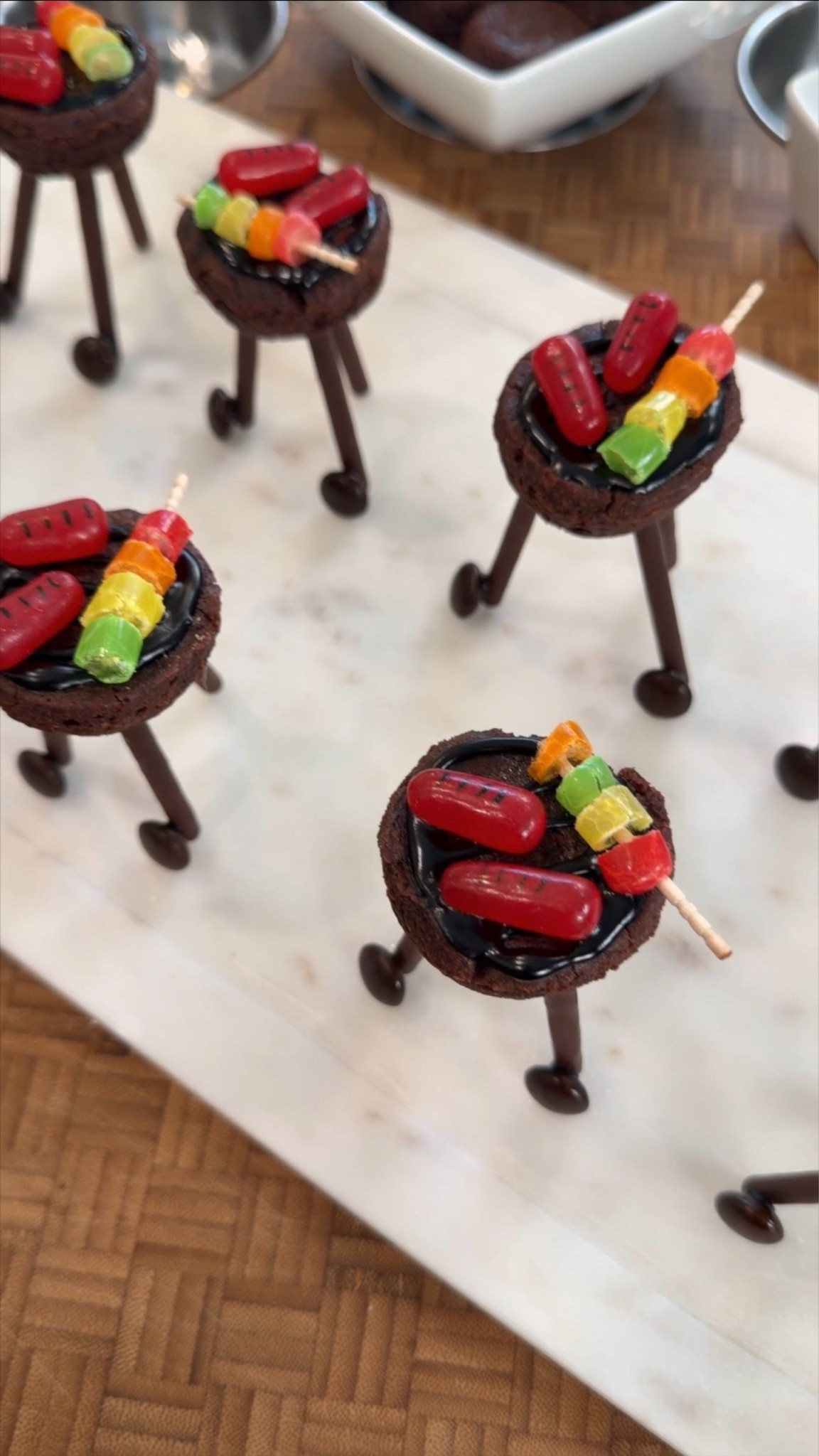 🔥🍫 How fun are these brownie grills?!

Such a cute idea for summer BBQs, Memorial Day celebrations, the 4th of July, or any backyard get-together. Made with brownie bites, candy, and a few simple supplies, they’re guaranteed to get everyone talking!

Tap to shop everything I used to make them and save this idea for your next summer party! ☀️✨

#LTKFood #LTKFamily #SummerTreats #PartyFoodIdeas #EasyDesserts

#LTKfoodie #LTKHome #LTKSeasonal