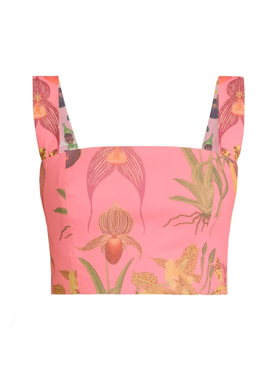 Sotavento Botanical Crop Top | Saks Fifth Avenue