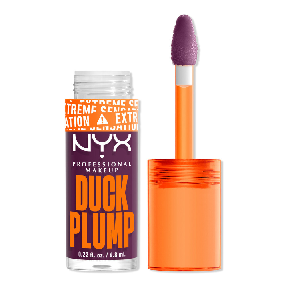 NYX Professional Makeup Duck Plump High Pigment Lip Plumping Gloss - Pure Plum.p | Ulta