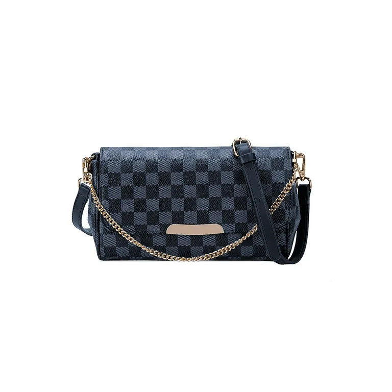 Sexy Dance Sexy Dance Womens Checkered Crossbody Bag PU Vegan Leather Shoulder Bag Fashion Handba... | Walmart (US)